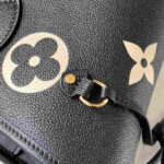 Louis Vuitton Neverfull MM Monogram Canvas Beige Tote Bag - Image 4