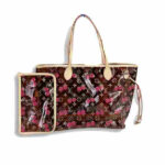 Louis Vuitton Neverfull MM Cerise Cherry Print Tote Bag