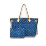 Louis Vuitton Neverfull MM Denim Monogram Blue bag