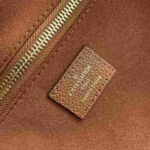 Louis Vuitton Neverfull MM Monogram Empreinte Cognac Brown Tote Bag - Image 3