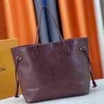 Louis Vuitton Neverfull MM Monogram Empreinte Tote Bag - Image 3