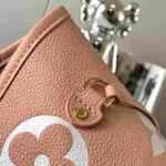 Louis Vuitton Neverfull MM Empreinte Trianon Pink Cream Bag - Image 3