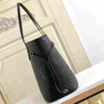 Louis Vuitton Neverfull MM Monogram Empreinte Black Tote Bag - Image 6