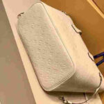 Louis Vuitton Neverfull MM Monogram Empreinte Crème Beige Tote Bag - Image 7