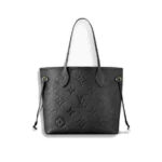Louis Vuitton Neverfull MM Monogram Empreinte Black Tote Bag