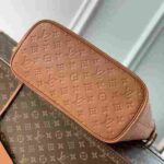 Louis Vuitton Neverfull MM Monogram Empreinte Cognac Brown Tote Bag - Image 6