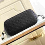 Louis Vuitton Neverfull MM Monogram Empreinte Black Tote Bag - Image 8
