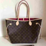 Louis Vuitton Neverfull MM Monogram Pivoine Pink Tote Bag - Image 2