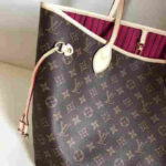 Louis Vuitton Neverfull MM Monogram Pivoine Pink Tote Bag - Image 5