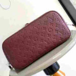 Louis Vuitton Neverfull MM Monogram Empreinte Grenat Tote Bag - Image 4
