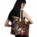 Louis Vuitton Neverfull MM Monogram x Murakami Tote Bag - Image 7