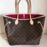 Louis Vuitton Neverfull MM Monogram Pivoine Pink Tote Bag - Image 6