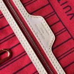 Louis Vuitton Neverfull MM Tote Monogram Canvas Cerise Red Interior Bag - Image 2