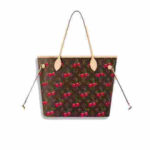 Louis Vuitton x Takashi Murakami Neverfull MM Cerises Cherry Bag