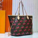 Louis Vuitton x Takashi Murakami Neverfull MM Cerises Cherry Bag - Image 3
