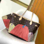 Louis Vuitton x Yayoi Kusama Neverfull MM Monogram Pumpkin Bag - Image 2