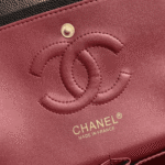 Chanel Classic Double Flap Shoulder Black Quilted Leather Bag - Image 12