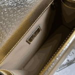 Gucci Dionysus Mini Bag Gold Metallic Leather Shoulder Bag - Image 2