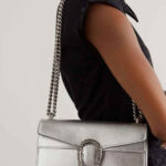 Gucci Dionysus Medium Shoulder Silver Leather Bag - Image 5