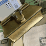 Gucci Dionysus Mini Bag Gold Metallic Leather Shoulder Bag - Image 6