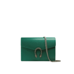 Gucci Dionysus Mini Green Leather Tiger Head Shoulder Bag