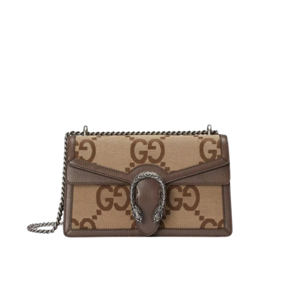 Gucci Dionysus Shoulder Canvas Brown Bag