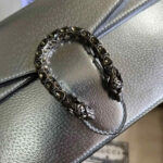 Gucci Dionysus Medium Shoulder Silver Leather Bag - Image 7