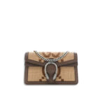 Gucci Dionysus Super Mini GG Canvas Shoulder Brown Bag