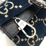 Gucci Dionysus Super Mini Velvet Shoulder Blue Bag - Image 7