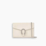 Gucci Dionysus Wallet on Chain White Leather