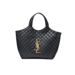Saint Laurent Icare Maxi Shopping Bag Black