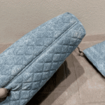 Saint Laurent Icare Maxi Shopping Bag Blue - Image 3