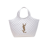 Saint Laurent Icare Maxi Shopping Bag White