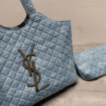 Saint Laurent Icare Maxi Shopping Bag Blue - Image 5