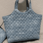 Saint Laurent Icare Maxi Shopping Bag Blue - Image 8
