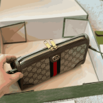 Beige Ebony GG Canvas Messenger Bag with Adjustable Strap - Image 5
