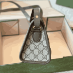 Beige Ebony GG Canvas Messenger Bag with Adjustable Strap - Image 6