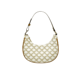Celine Ava Bag in Triomphe Canvas White