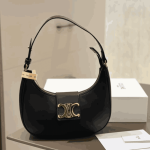 Celine Medium Ava Triomphe Bag Black - Image 3