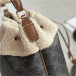 Celine Clara Bag in Triomphe Natural - Image 4