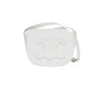 Celine Folco Cuir Triomphe White