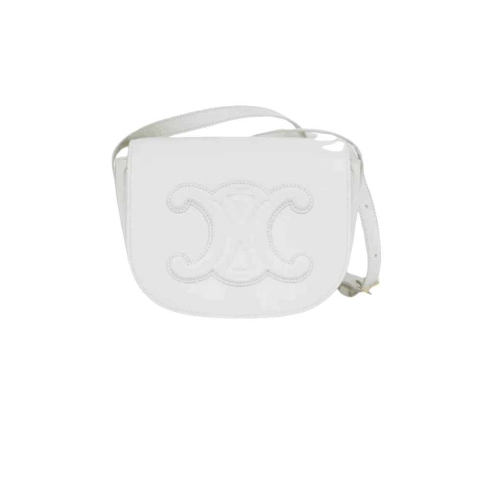 Celine Folco Cuir Triomphe White Celine Folco Cuir Triomphe White - Image 1