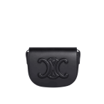 Celine Folco Triomphe Smooth Leather Crossbody Bag