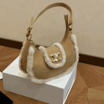 Celine Medium Ava Triomphe Bag in Natural - Image 5