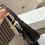 Celine Medium Ava Triomphe Bag Black - Image 6