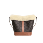 Celine Small Bucket Bag in Triomphe Tan