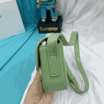 Celine Triomphe Shoulder Bag Green - Image 8