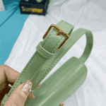 Celine Triomphe Shoulder Bag Green - Image 6