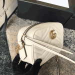 Gucci GG Marmont Small Camera Bag White - Image 3