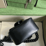 Gucci GG Marmont Belt Bag Black Leather - Image 3